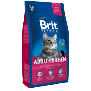 BRIT ADULT CHICKEN. DELICATE CHICKEN FOR ADULTS CATS/ С КУРИЦЕЙ 400 г.