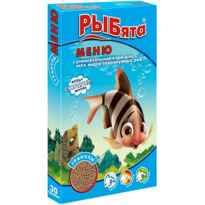 Рыбята Меню 30 грамм