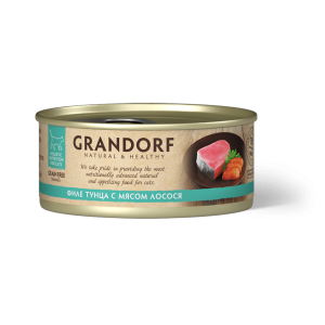 GRANDORF Филе тунца с мясом лосося 70 г.