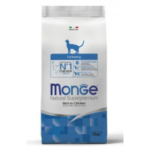 Monge Cat Urinary Сухой корм для кошек с профилактикой МКБ, 1,5кг