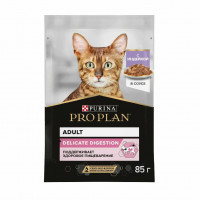 Purina Pro Plan Adult Delicate Digestion с индейкой в соусе 85 г.
