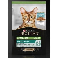 Purina Pro Plan Sterilised Adult Maintenance с океанической рыбой в соусе 85 г.