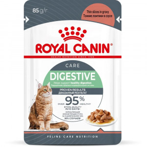 Royal Canin Digestive Care влажный корм для кошек, кусочки в соусе 85 грамм