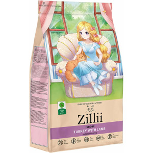 ZILLI INDOOR TURKEY WITH LAMB HYPOALLERGENIC 400 ГРАММ