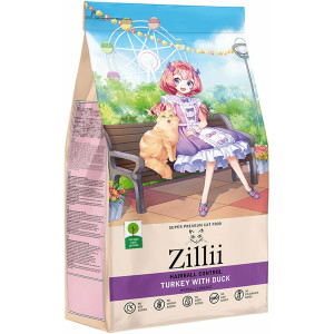 ZILLI HAIRBALL CONTROL TURKEY WITH DUCK HYPOALLERGENIC 2 КГ.