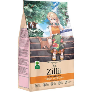 ZILLI LIGHT\STERILISED TURKEY WITH LAMB HYPOALLERGENIC 400 ГРАММ