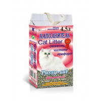 Наполнитель древесный  "Pussycat" 4,5 л. 